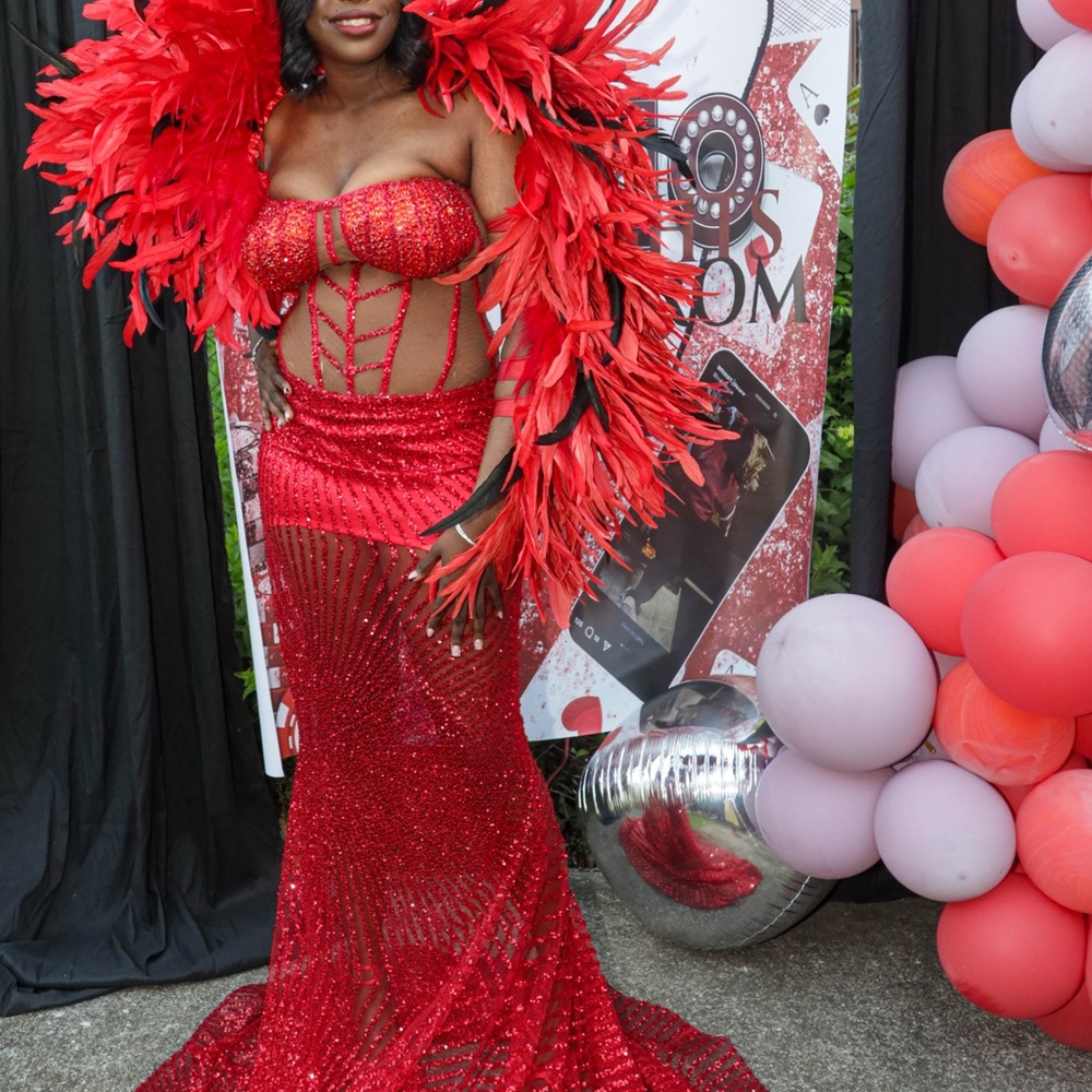 Red Prom dress for SALE!